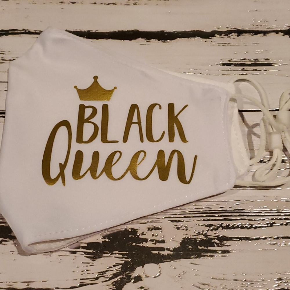 Black Queen Gold Mask